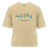 Cactus Garden Baskılı Oversize Tişört